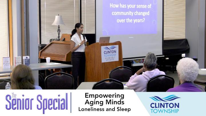 Thumbnail image for The Senior Special: Empowering Aging Minds - Loneliness and Sleep